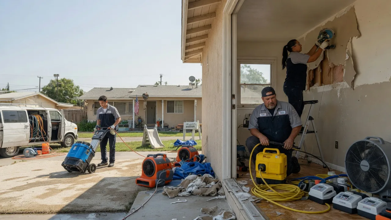 Water Damage Restoration in Burlington, TX near me